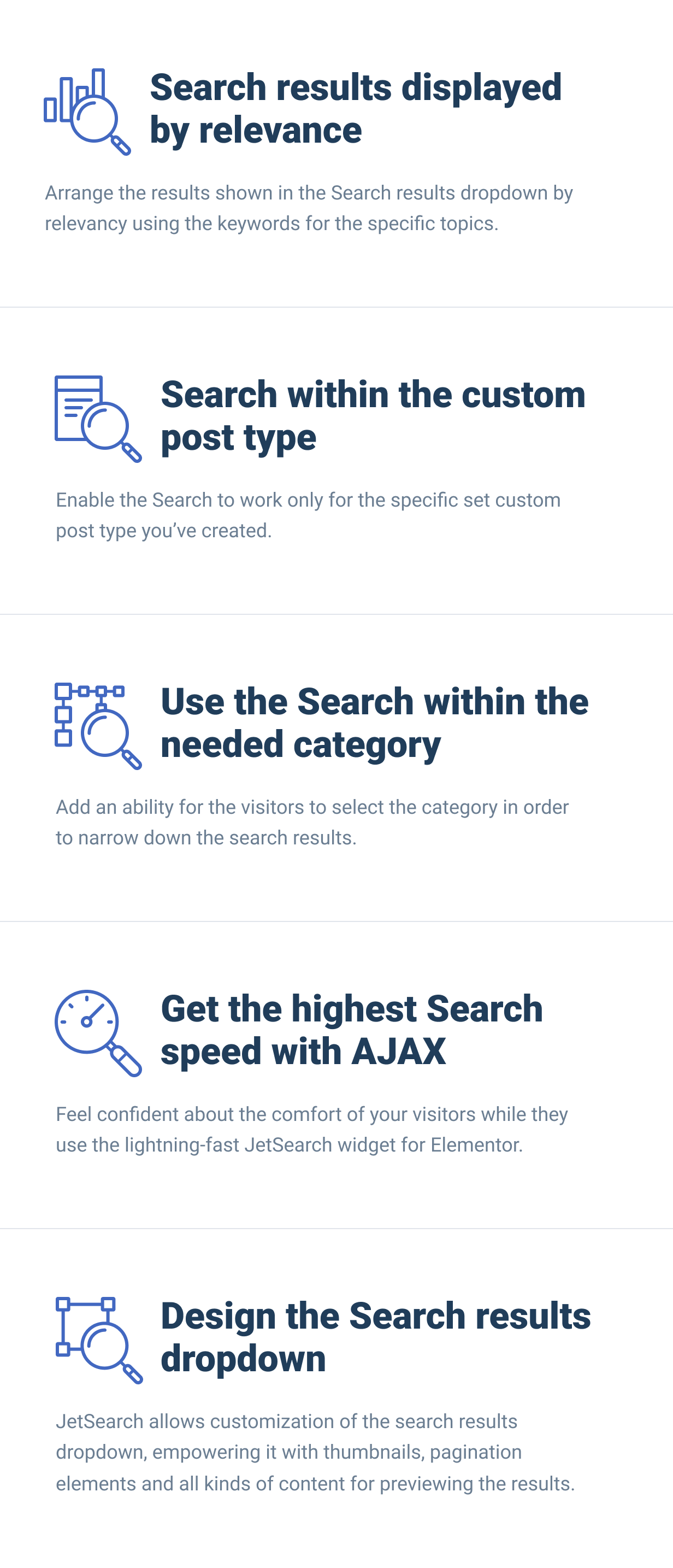 JetSearch — An ultra-fast AJAX Search widget for Elementor - 4