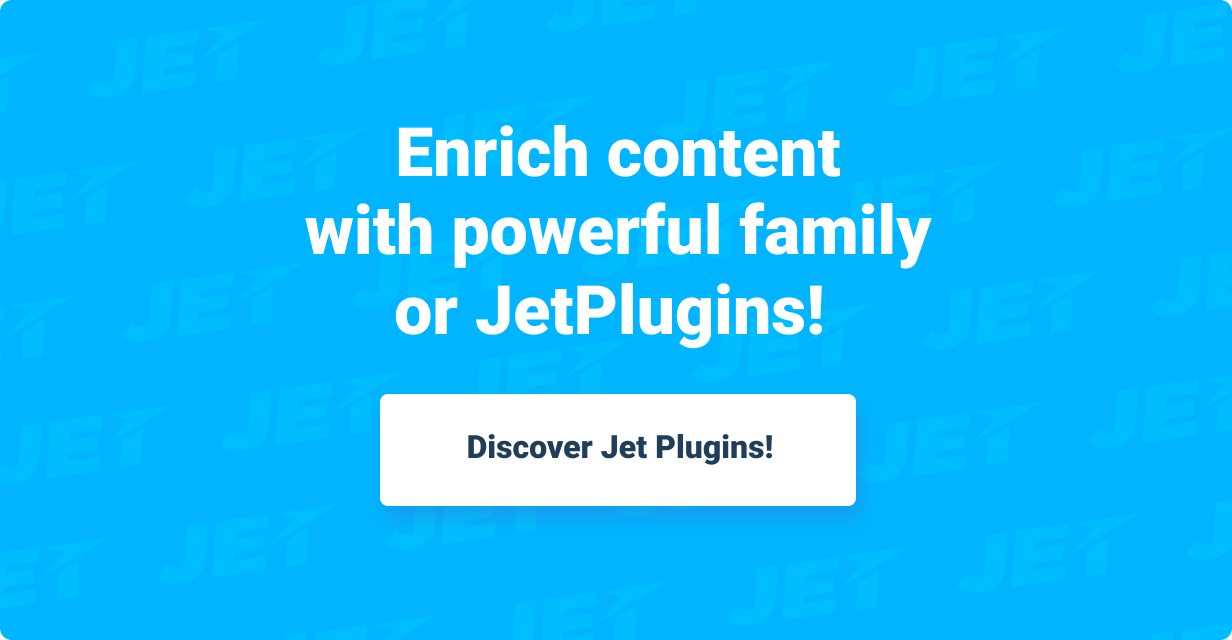 JetSearch — the fastest tool to implement search functionality to Elementor-built pages - 8