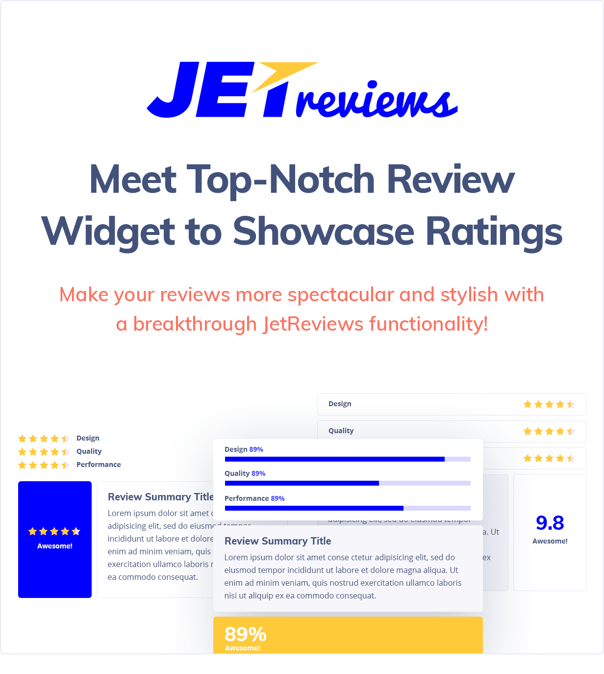 JetReviews - Reviews Widget for Elementor Page Builder - 1